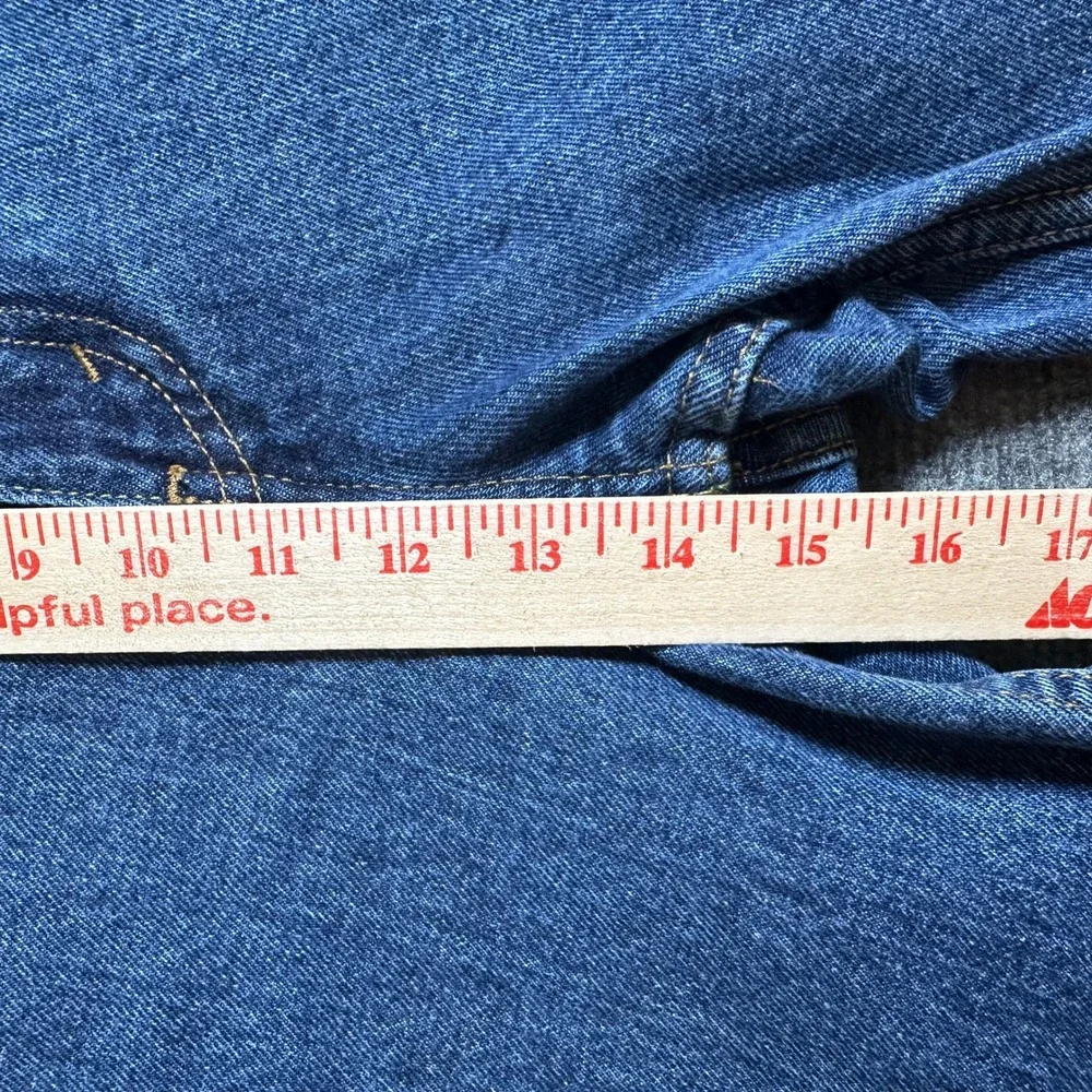 Levis 560 Comfort Fit Jeans Mens Blue Relaxed Tapered Leg Denim Pants 46x29